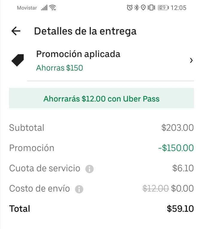 Uber eats: $150 de descuento comprando $200 en restaurantes de comida Mexicana