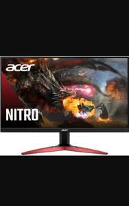 Amazon: Acer Monitor Gamer Nitro KG241Y Sbiip 23.8” FHD (1920 x 1080) VA | Tecnología AMD FreeSync Premium | Frecuencia de 165Hz