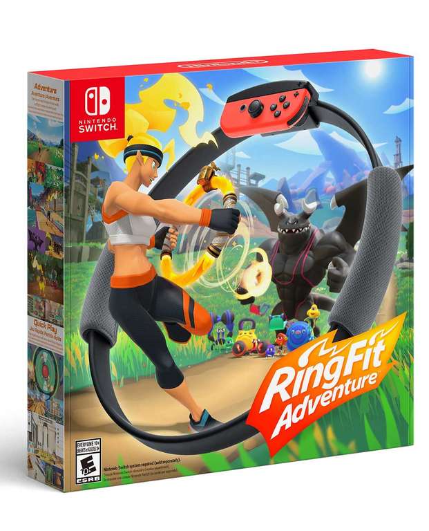 Game Planet: Ring fit adventure switch