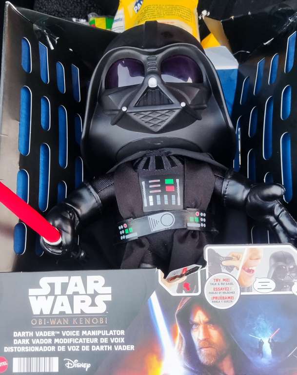 Walmart: Peluche MATTEL Star Wars Darth Vader con Sonidos y Luz