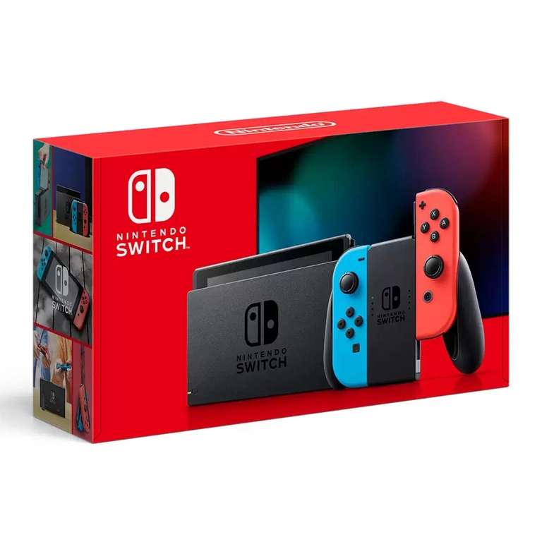 Costco: Paquete Consola Nintendo Switch 1.1 Neon + 1 Juego Smash Bros Ultimate o Mario Kart 8 | PayPal + HSBC a 12MSI