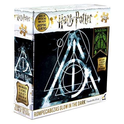 Amazon: Rompecabezas Harry Potter Brilla En La Oscuridad $199