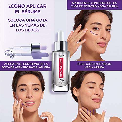 Amazon: Kit Revitalift Ácido Hialurónico: sérum facial, crema día y crema de ojos. L'Oréal Paris | Planea y Ahorra, envío gratis con Prime