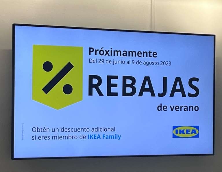 IKEA: Rebajas de verano