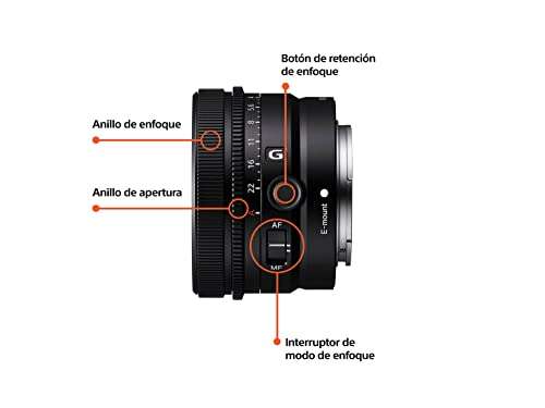 Amazon: Lente Sony G 50mm F2.5 para Full Frame