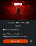 Sifu Standard Edition - PlayStation Turquía