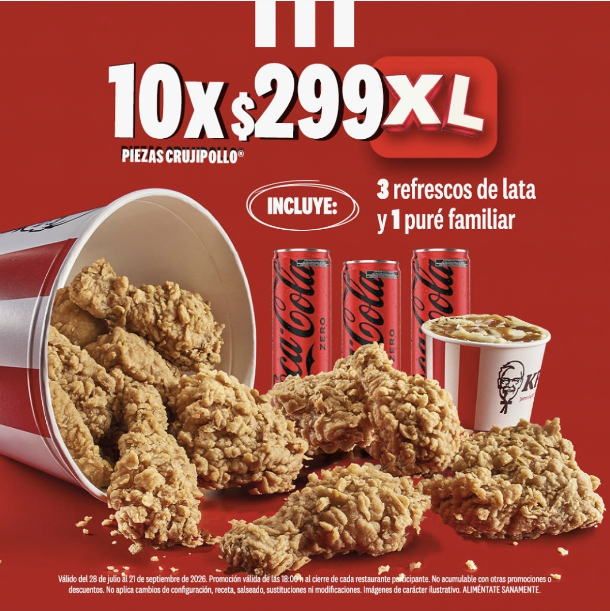 KFC, bucket XL bara bara