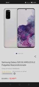 Suburbia: Samsung Galaxy S20 5g reacondicionado
