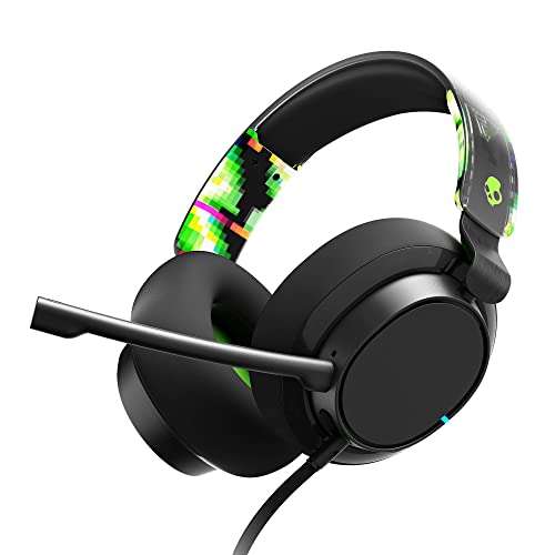 Amazon: SKULLCANDY Cascos de Gaming Over-Ear con Micrófono y Cable SLYR Pro