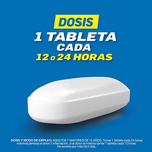 Amazon: ALLIVIAX, alivia varios tipos de dolor hasta por 12 horas, con Naproxeno Sódico 550mg, caja con 10 tabletas