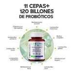 Amazon: Probióticos 120 Billones y 11 Cepas (90 cápsulas) - Para la Colitis
