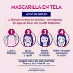 Amazon: NIVEA Mascarilla Facial en Tela Agua de Rosas | Envío gratis prime
