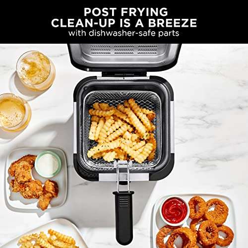 Amazon: ChefMan Fry Guy, la cesta estilo restaurante más compacta y conveniente fríe alimentos con una capacidad de 1.6L