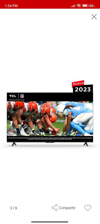 Claro shop: Pantalla TCL 50" 4K UHD Roku tv