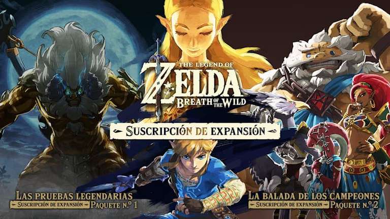 Nintendo: DLC Zelda breath of the wild (Méx)