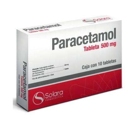 Office Max: Paracetamol 500 mg/10 tabletas