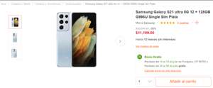 Linio: Celular Samsung Galaxy S21 Ultra 12GB + 128GB | Pagando con PayPal