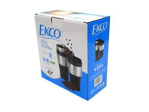 Amazon: Ekco - Classic Series - Termos de Acero Inoxidable - Tapa Antiderrame - Paquete de 2