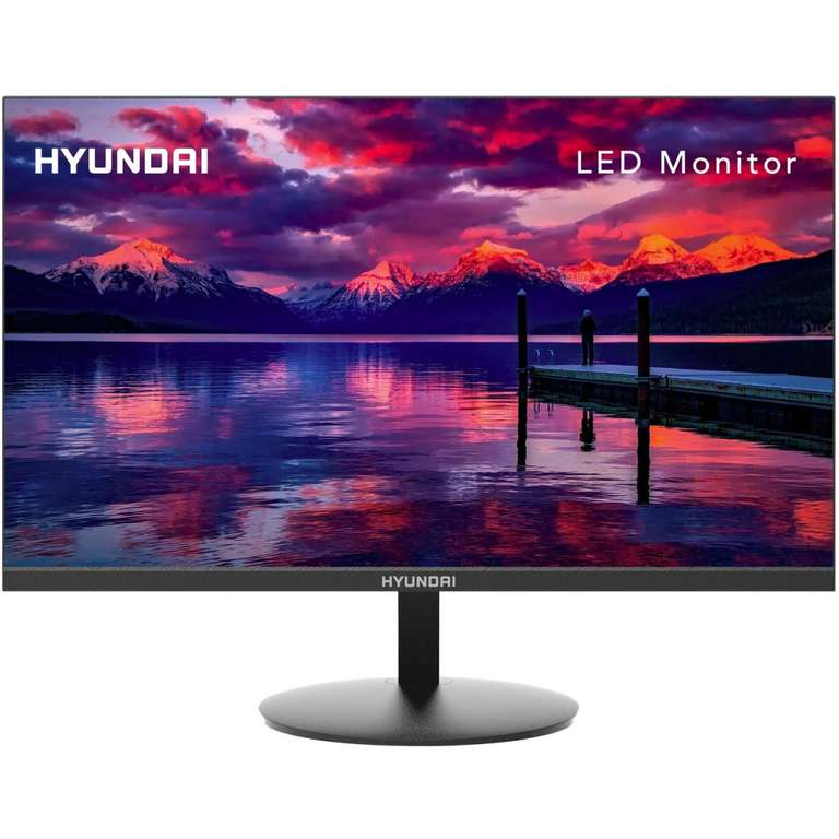 CyberPuerta: Monitor Gamer Hyundai 24FGM LED 24", Full HD, 75Hz, HDMI, Bocinas Integradas, Negro