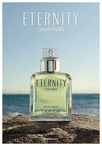 Amazon: Calvin Klein Eternity for men EDT 3.3 oz