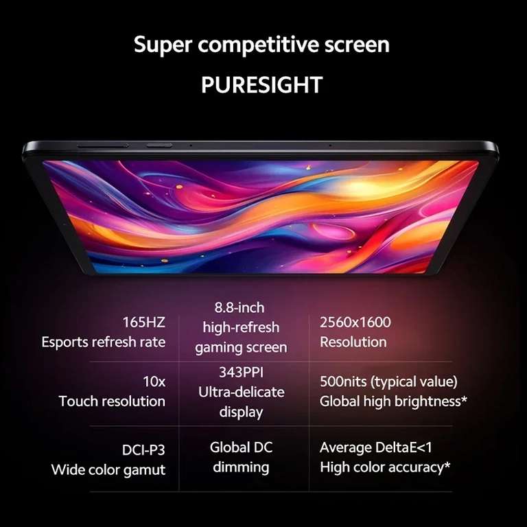 Lenovo Legion Y700 2025 12gb 256gb 超美品 Lenovo Legion Y700 2025 Tablet con Snapdragon 8 Gen 3 at