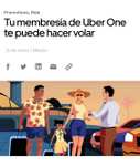 Uber One y Aeroméxico Rewards: Acumula puntos para volar o viceversa y usarlos para Uber Cash