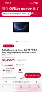 Office Depot: Samsung Galaxy Tab S9FE 10.9