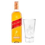 Chedraui: Whisky Johnnie Walker Red 700 ml + Vaso $209