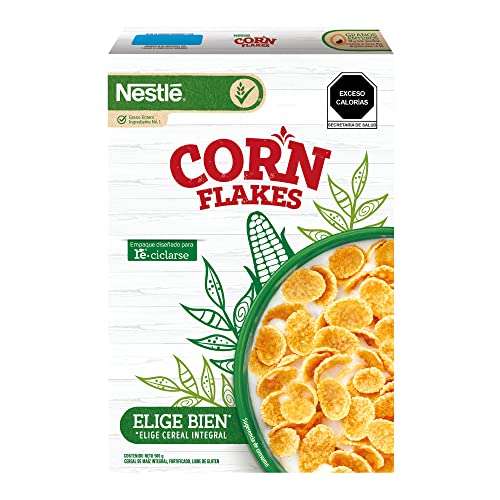 Amazon: Cereal Nestlé Corn Flakes sin Gluten 500g