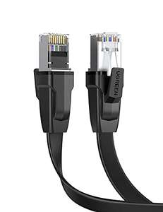 Amazon: Cable Ethernet 91cm Ugreen LAN 40Gbps 2000MHz, RJ45, Compatible Cat7, Cat 6, Cat 5e, Cat 5 p/PC, Mac, PS5, Xbox, Router (8m en $215)