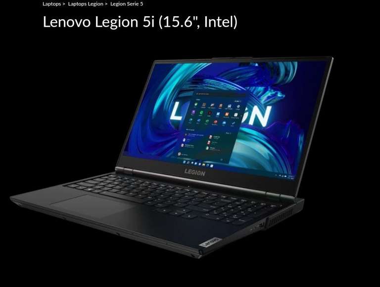 Lenovo laptop legion 5 i5 rtx2060(banorte/hsbc+mercadopago)