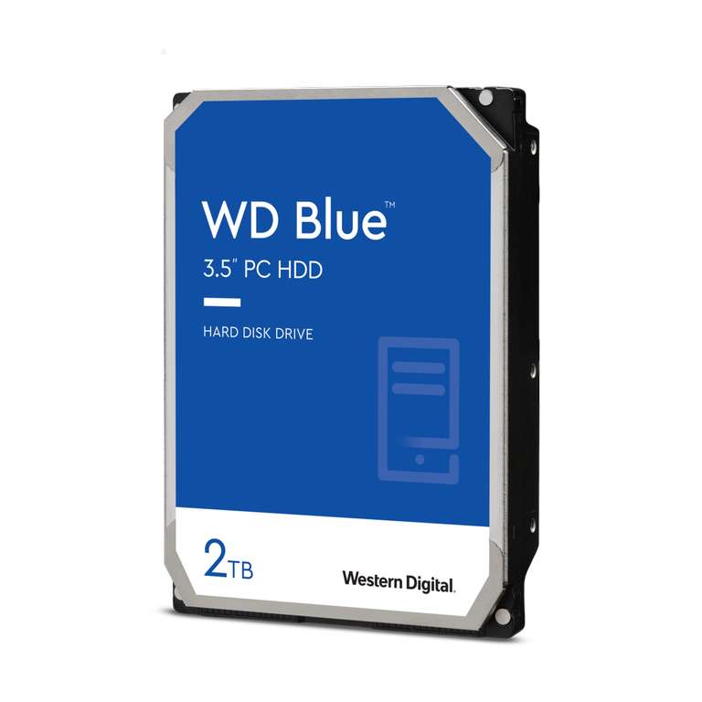 CyberPuerta: Disco Duro Interno Western Digital WD Blue 3.5", 2TB, SATA III, 6 Gbit/s, 5400RPM, 256MB Caché