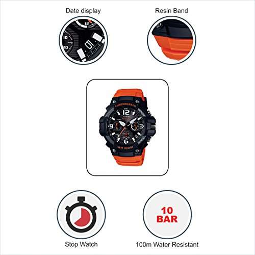Amazon: Reloj Casio Digital Heavy Duty Chronograph 49mm