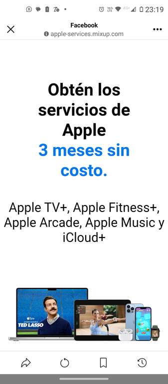 Hasta 3 meses de Servicios de Apple gratis