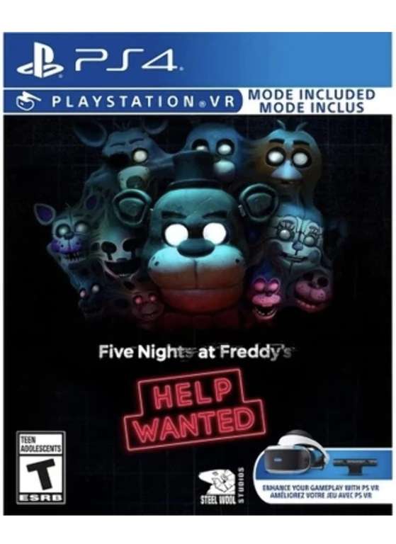 Amazon: Five Nights at Freddy'S. Help Wanted - Standard Edition - Playstation 4 y Nintendo Switch