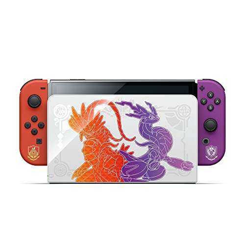 Amazon: Nintendo Switch – OLED Model: Pokémon Scarlet & Violet Edition - Edición Internacional con Tarjeta Digital Banorte