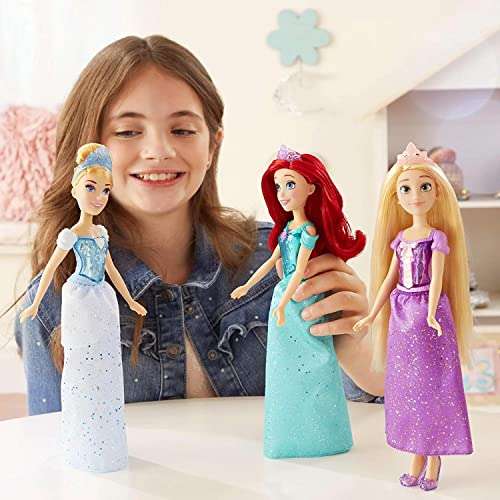 Amazon: Disney Princess Royal Collection, 12 muñecas de Moda Royal Shimmer con Faldas y Accesorios (Exclusivo de Amazon)
