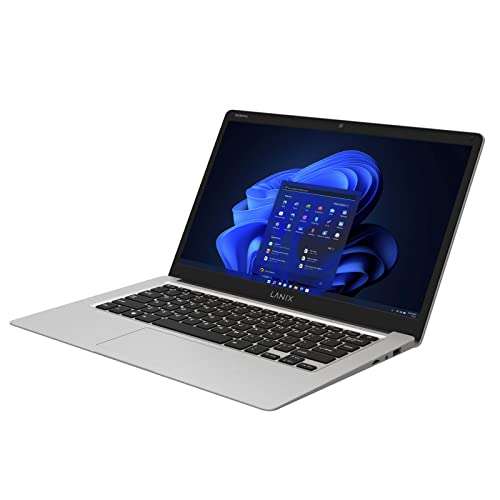 Amazon: Laptop Lanix 41350 Neuron AL V10 11.6" Intel Celeron N4020 Disco Duro 128 GB SSD Ram 4 GB Windows 10 Home Office 365 por 1 Año, Gris