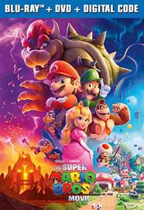Amazon preventa:The Super Mario Bros. Movie (Blu-Ray + DVD + Digital)