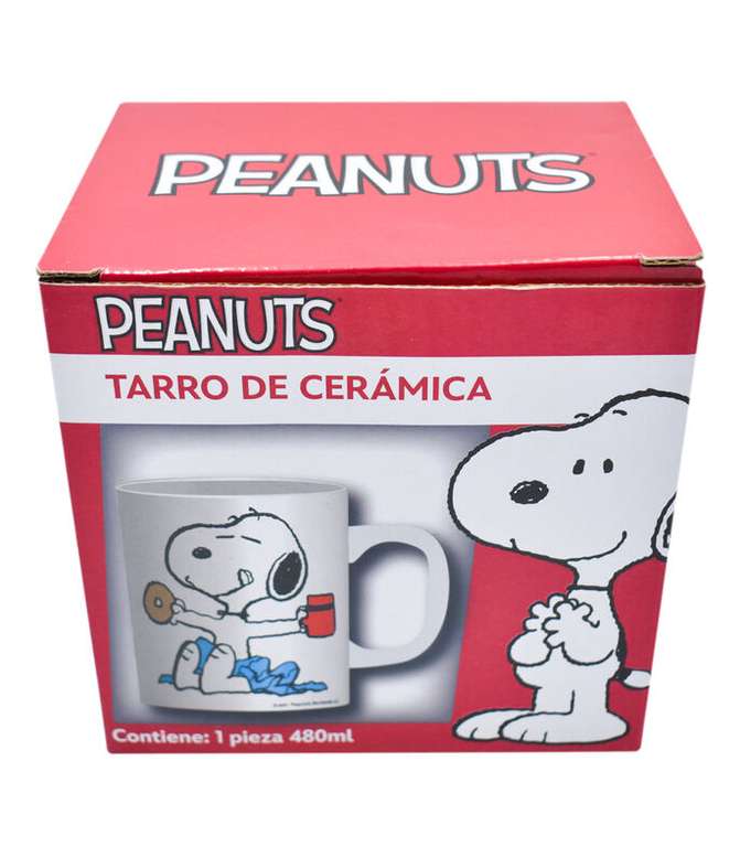 El Palacio de Hierro: Taza de Snoopy Marca Peanuts a solo $96.75 MXN