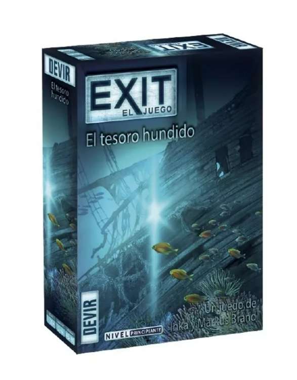 Mercadolibre: Juego De Mesa Devir Exit El Tesoro Hundido