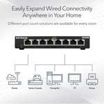 Amazon NETGEAR switch Gigabit Ethernet de 8 puertos (GS308)