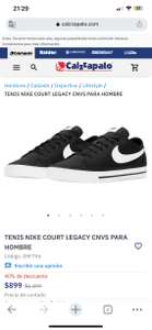Calzzapato: Tenis Nike Court Legacy Canvas