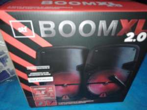 Bodega Aurrera: Bocinas STF Boom Two Pack 8 Pulgadas Negro