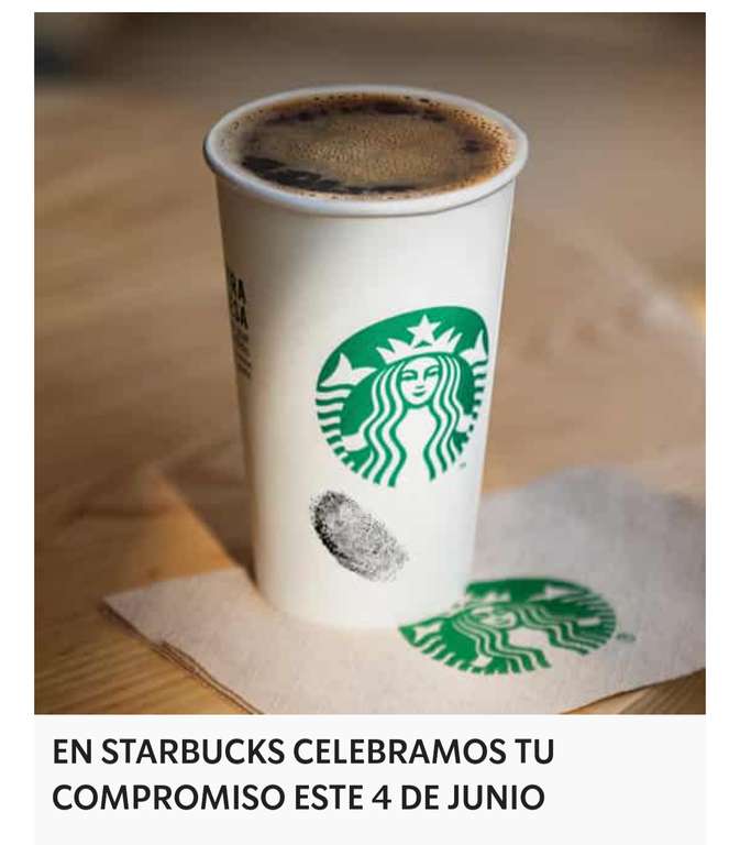 Starbucks - Cafe del día alto gratis el 4 de junio por votar (Solo Edo.Mex. y Coahuila)