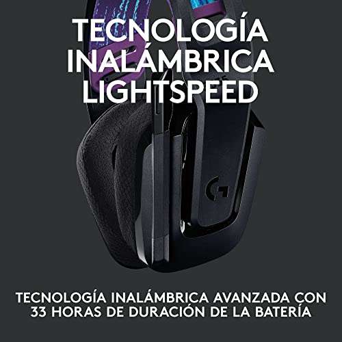 Amazon: Logitech G535 Lightspeed Audífonos Inalámbricos para Gaming