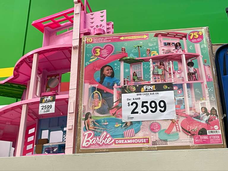Casa de los sueños Barbie 2023 - Bodega Aurrerá, Puebla