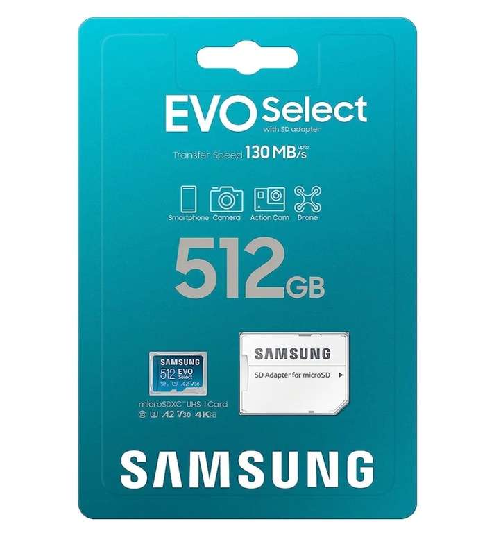 Amazon : memoria micro SD 512 gb samsung