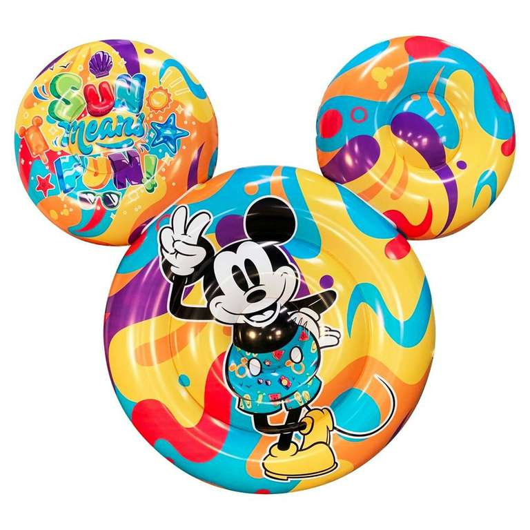 Walmart: Colchón inflable para alberca Disney Mickey (Pa las vaqueishon)