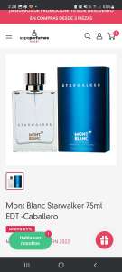 Expo Perfumes: Perfume Montblanc Starwalker 75ml EDT Caballero
